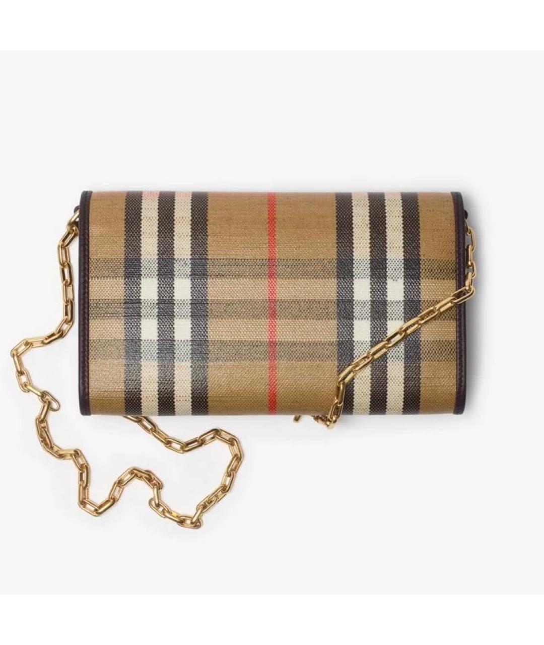 BURBERRY Мульти кожаная сумка через плечо, фото 3