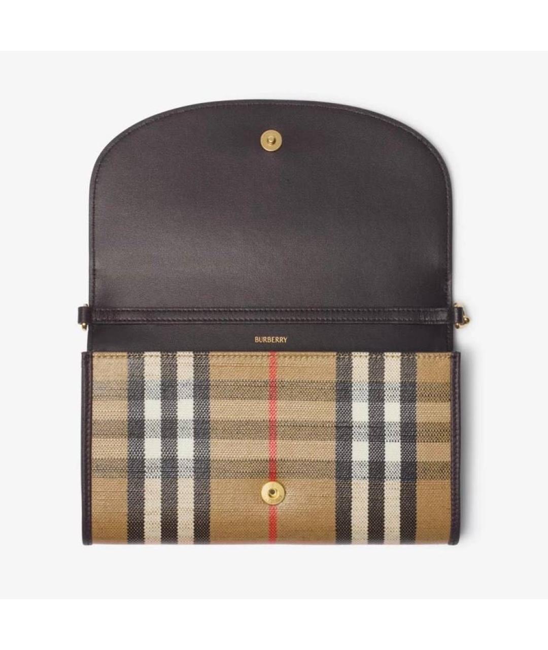 BURBERRY Мульти кожаная сумка через плечо, фото 2