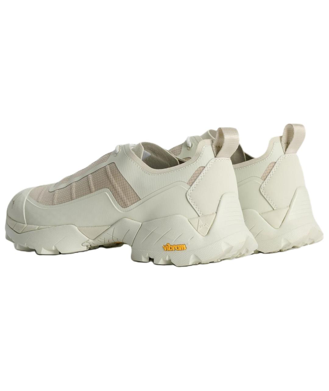 ROA Бежевые низкие кроссовки / кеды, фото 4