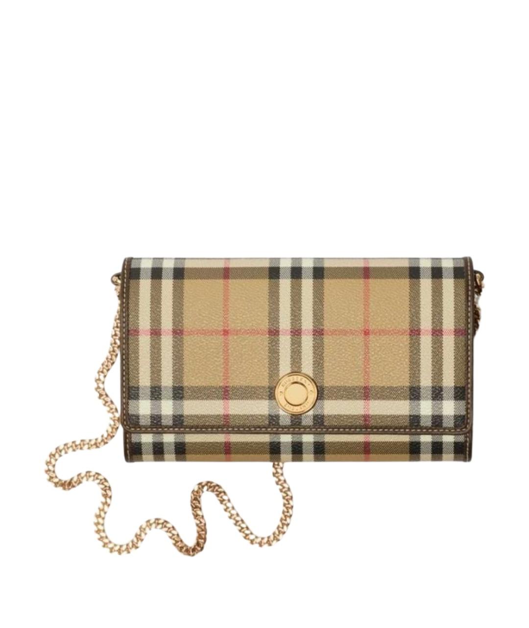 BURBERRY Мульти кожаная сумка через плечо, фото 1