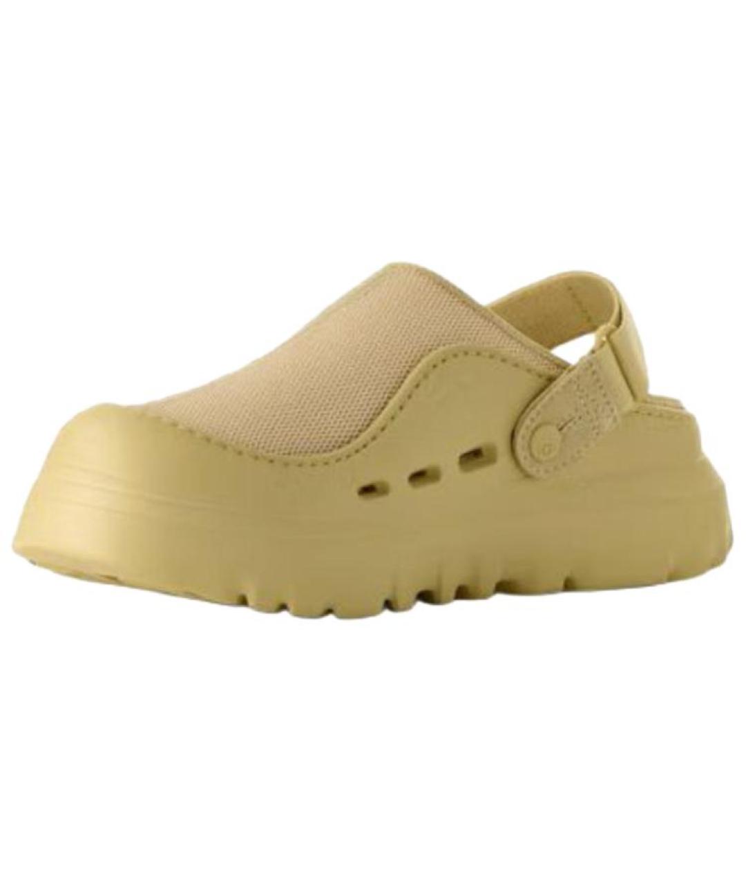 UGG AUSTRALIA Желтые сабо, фото 2