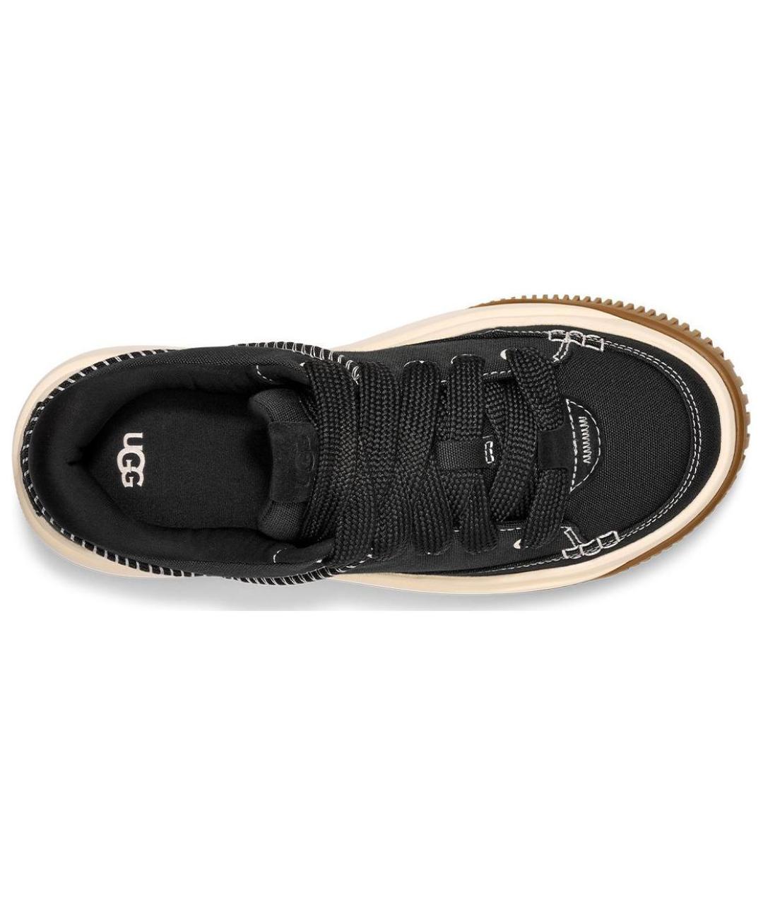 UGG AUSTRALIA Черные текстильные кроссовки, фото 4