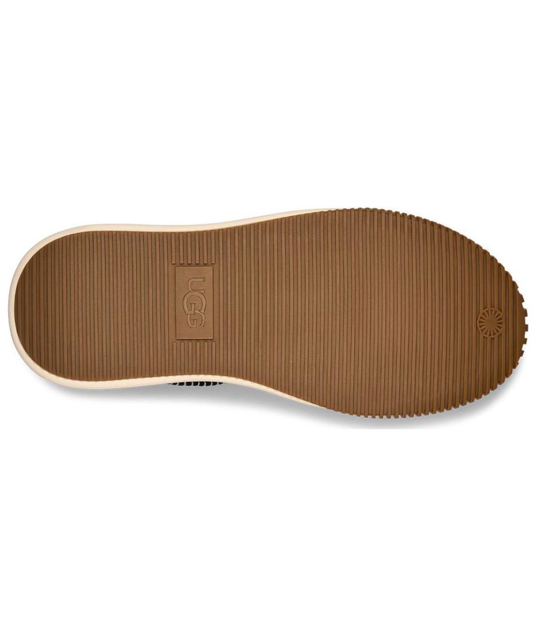 UGG AUSTRALIA Черные текстильные кроссовки, фото 6