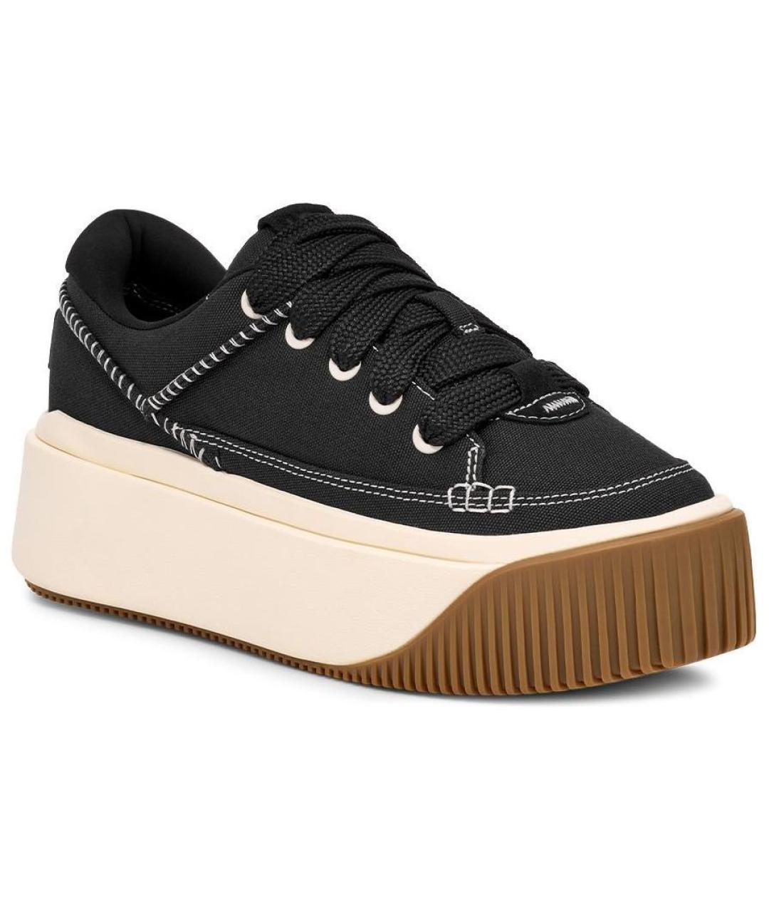 UGG AUSTRALIA Черные текстильные кроссовки, фото 3