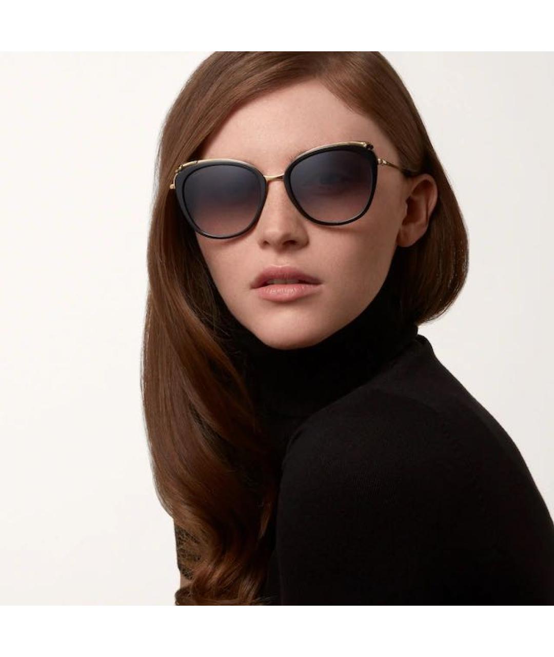 CARTIER Черные пластиковые солнцезащитные очки, фото 3