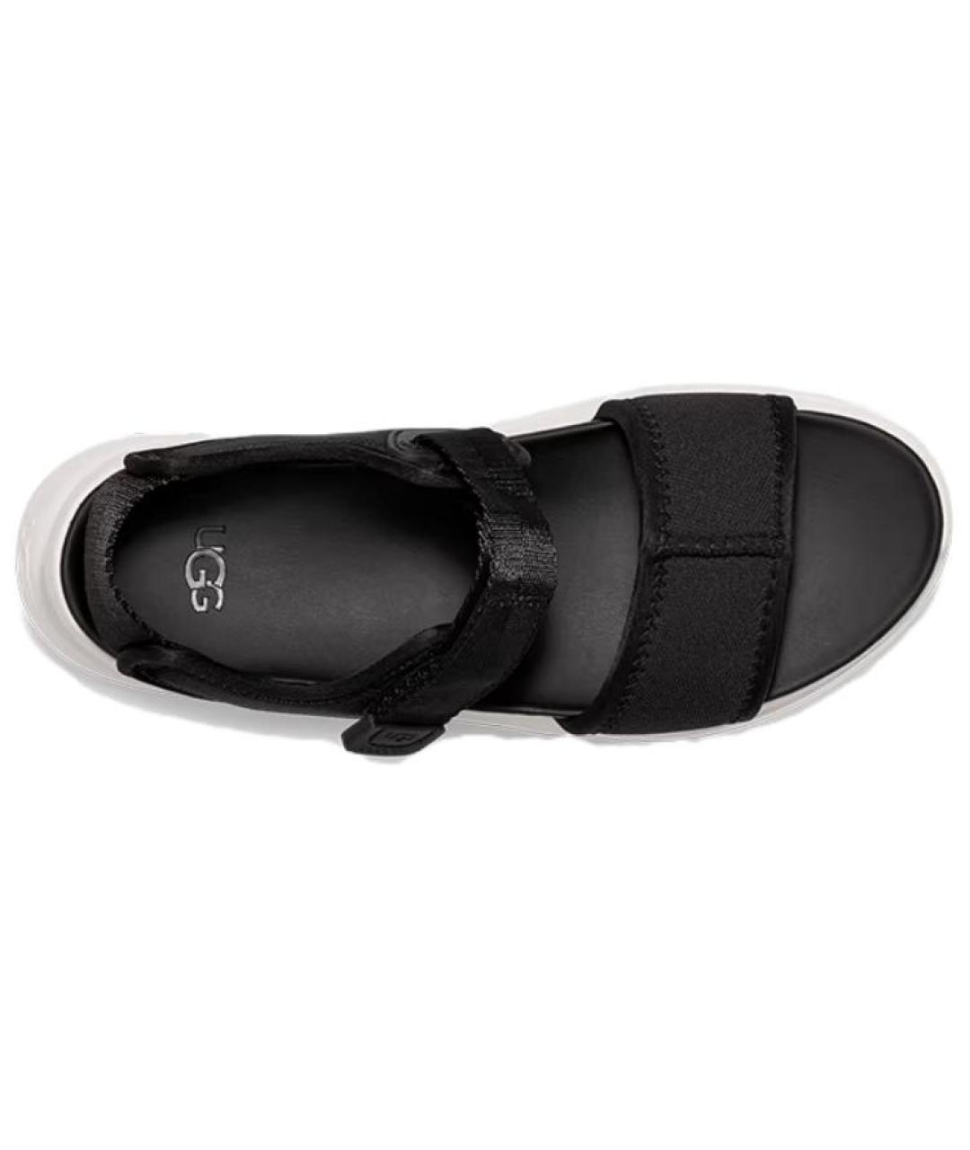 UGG AUSTRALIA Черные сандалии, фото 4