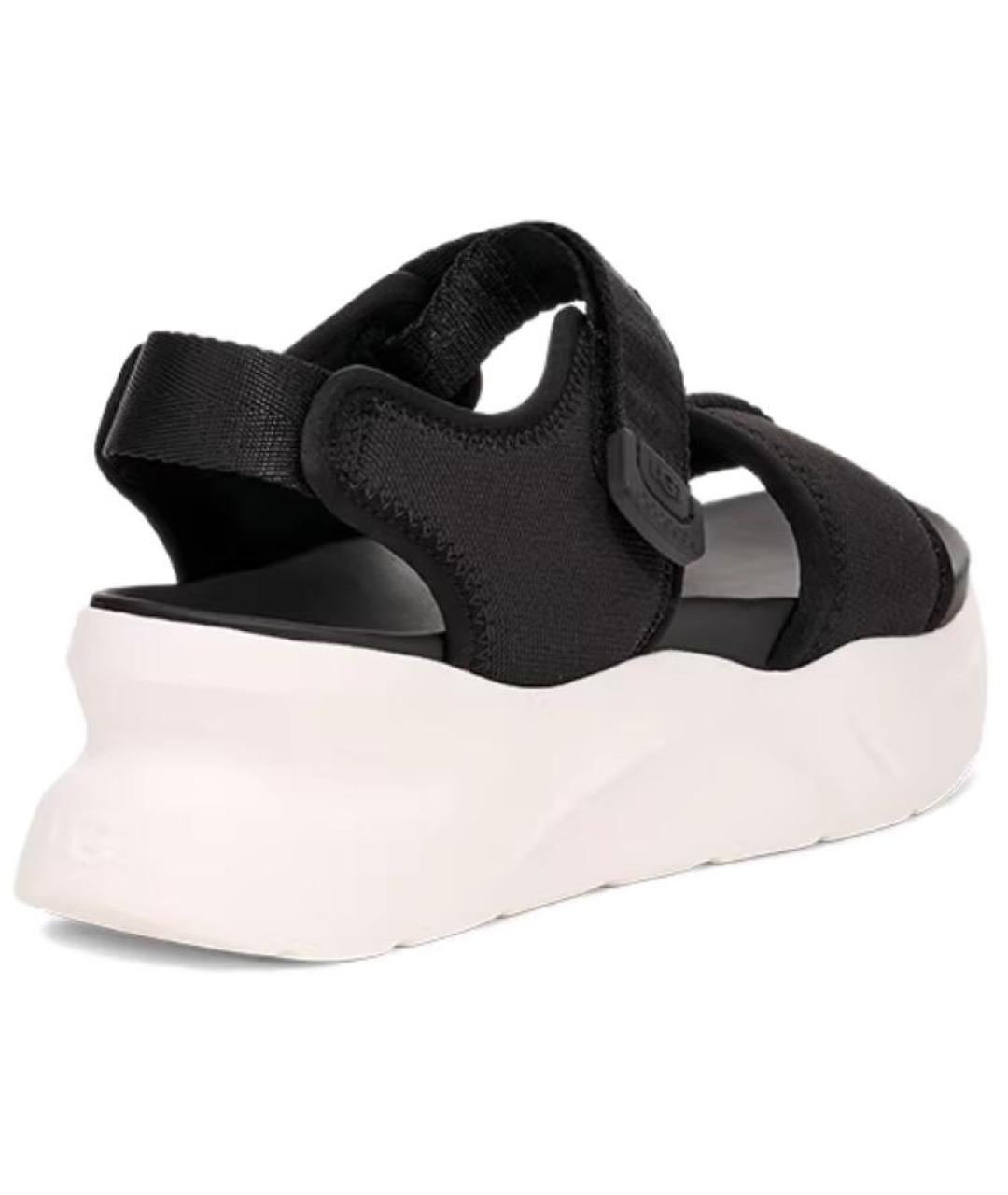 UGG AUSTRALIA Черные сандалии, фото 3