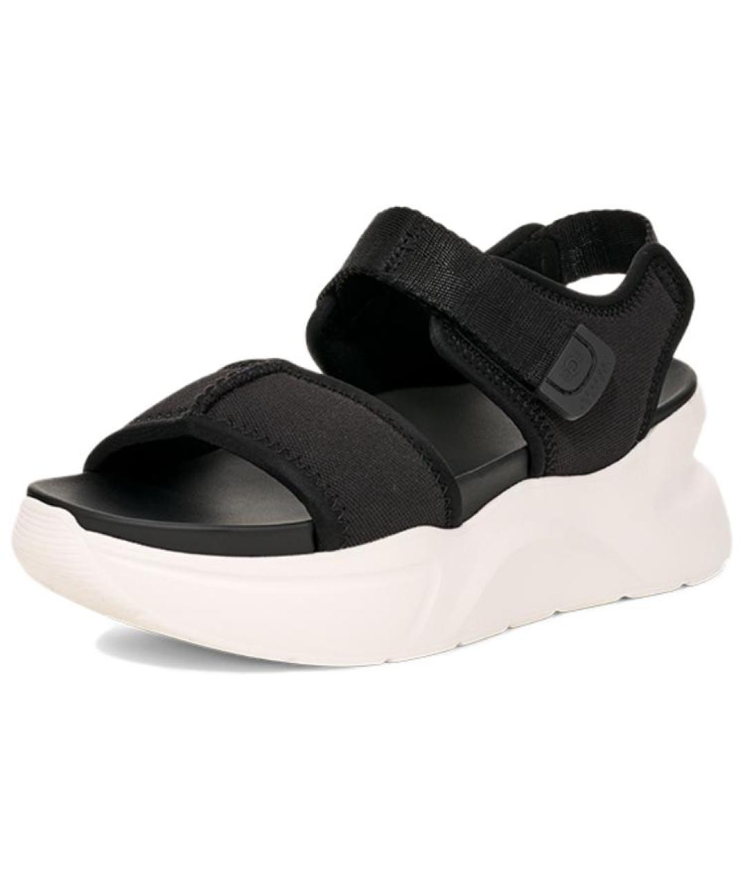 UGG AUSTRALIA Черные сандалии, фото 2