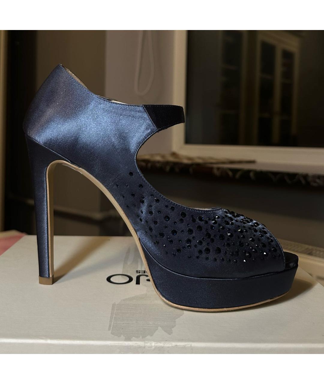 LIU JO Темно-синие босоножки, фото 2