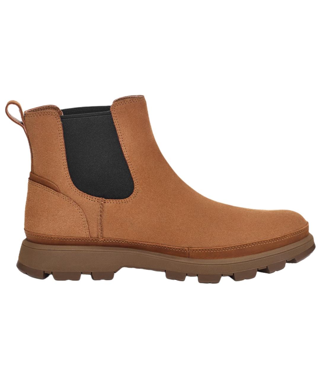 UGG AUSTRALIA Коричневые низкие ботинки, фото 1