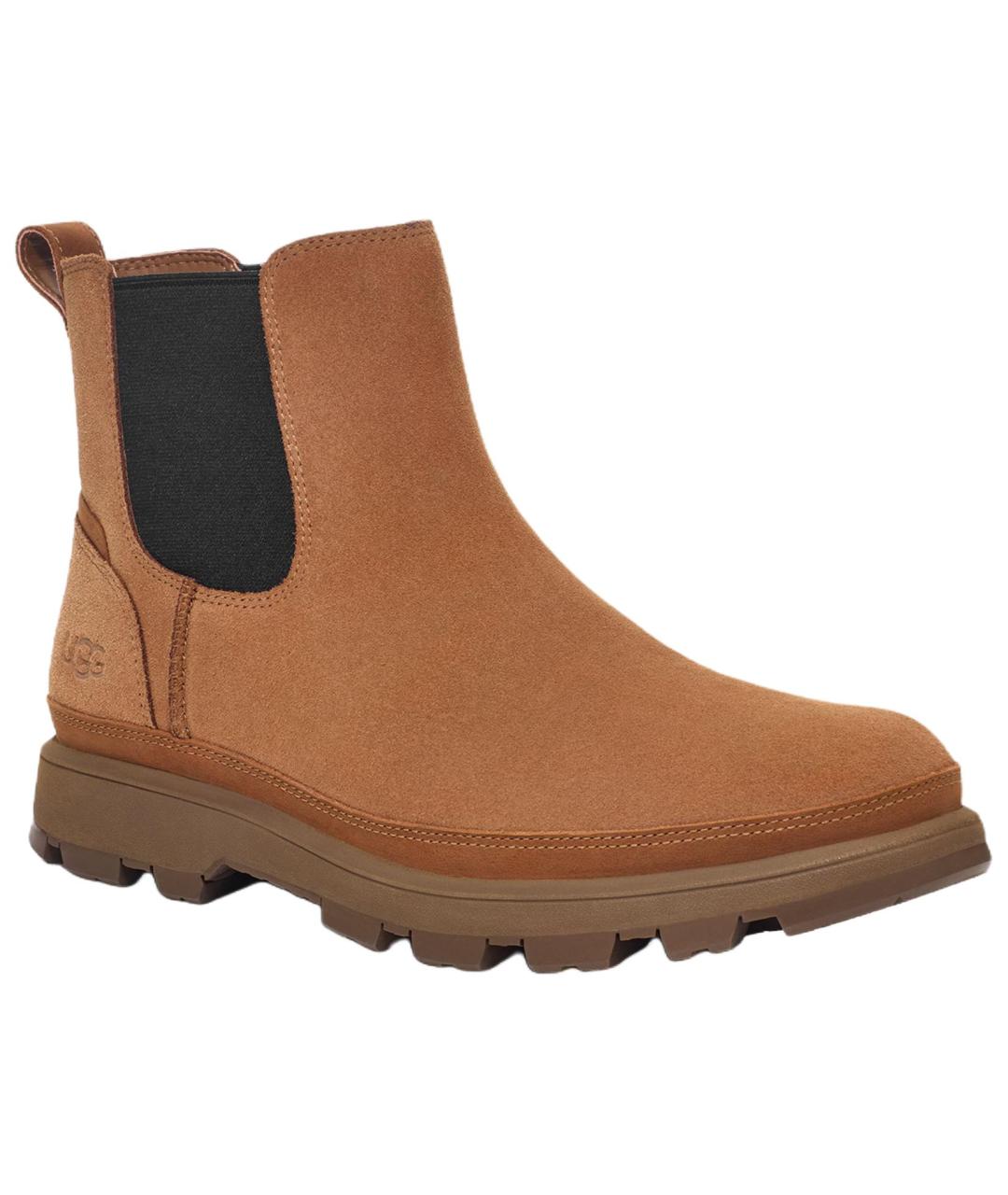 UGG AUSTRALIA Коричневые низкие ботинки, фото 3