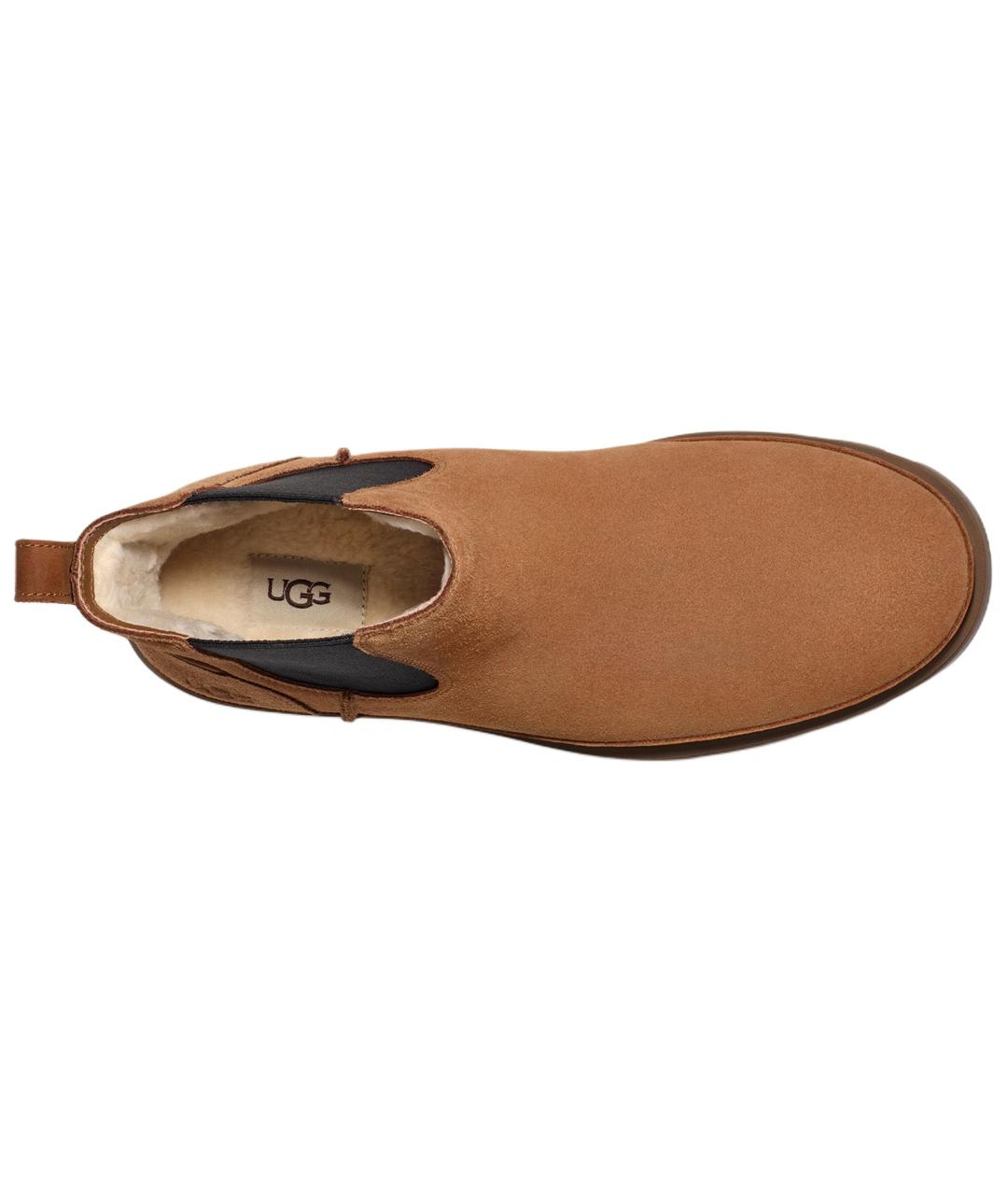 UGG AUSTRALIA Коричневые низкие ботинки, фото 5