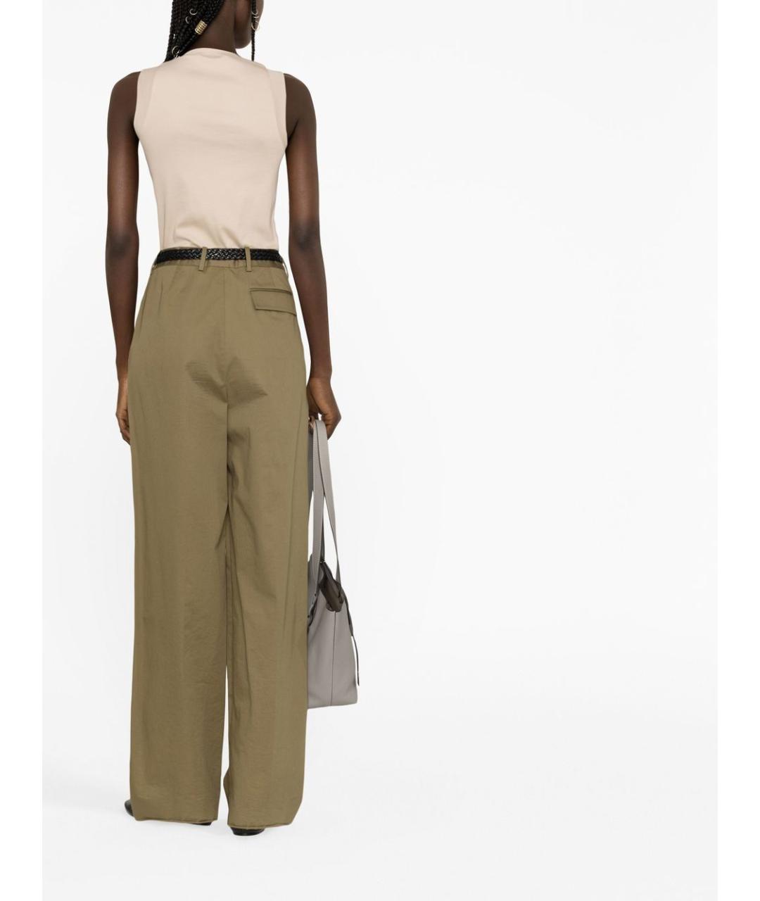 BRUNELLO CUCINELLI Бежевая хлопковая майка, фото 3