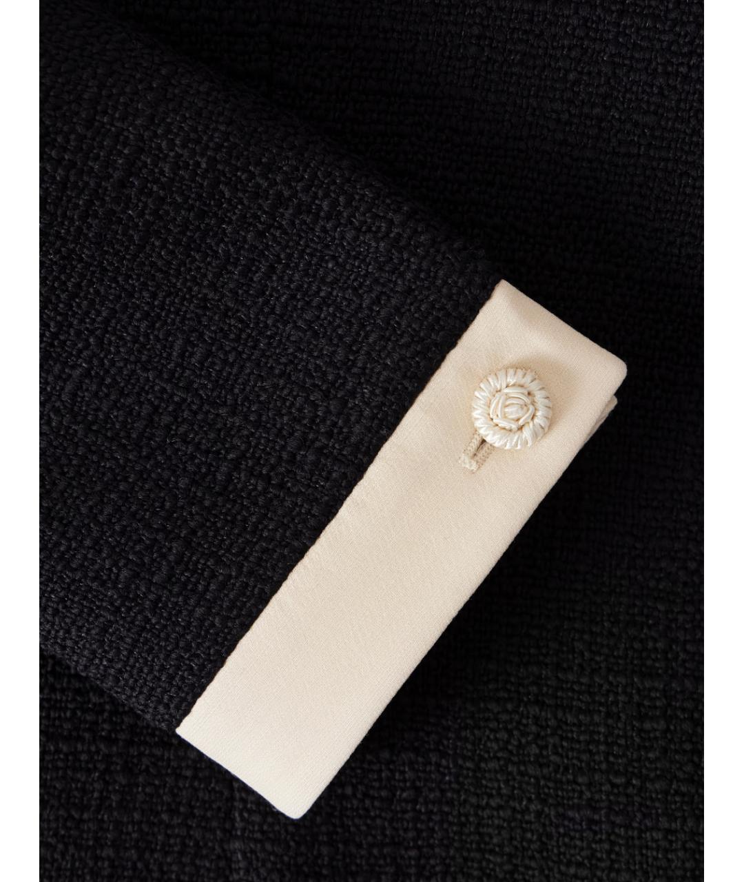 VALENTINO Черный шерстяной жакет/пиджак, фото 7