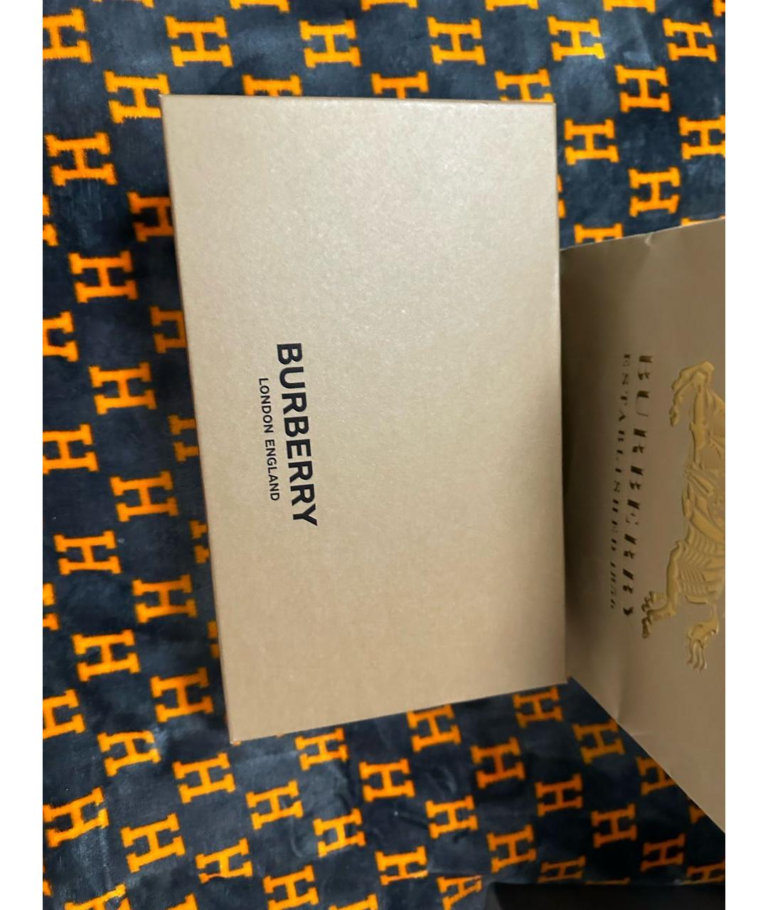 BURBERRY Мульти текстильные кеды, фото 7