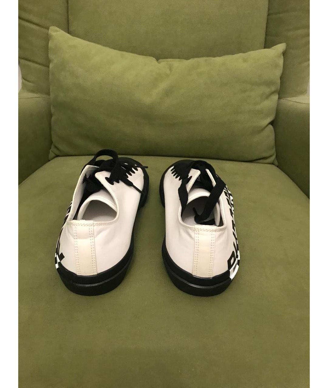 BURBERRY Мульти текстильные кеды, фото 6