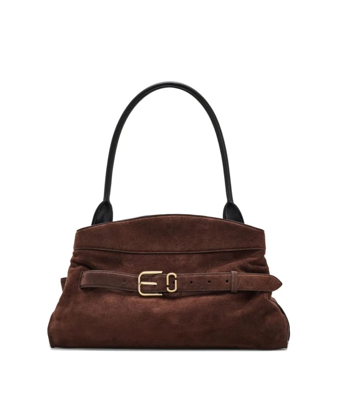 MARC JACOBS Коричневая замшевая сумка тоут, фото 1