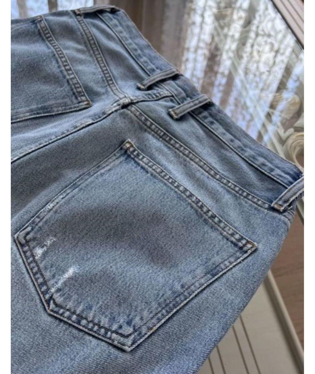 AGOLDE Голубые хлопковые джинсы слим, фото 6
