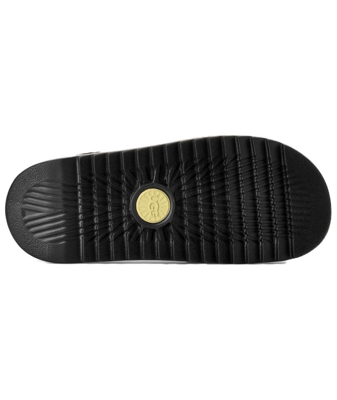 UGG AUSTRALIA Черные сандалии, фото 5