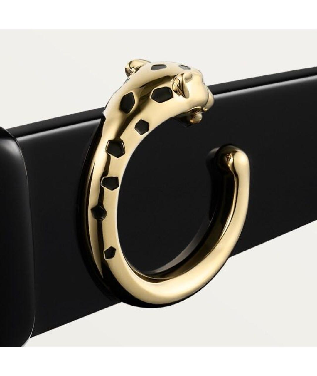 CARTIER Черные пластиковые солнцезащитные очки, фото 3