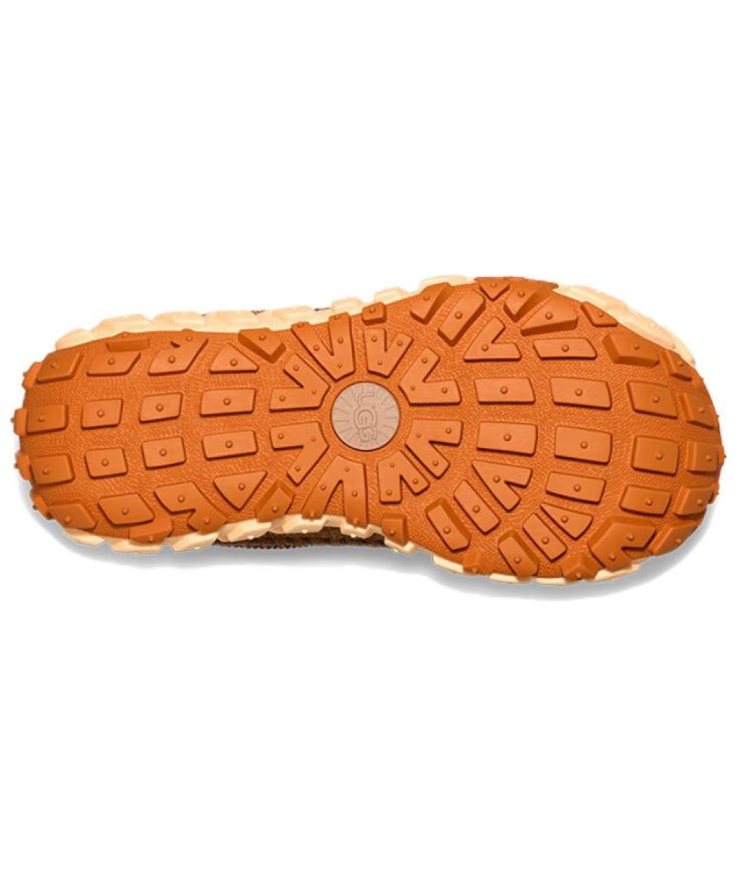 UGG AUSTRALIA Бежевые замшевые ботинки, фото 7