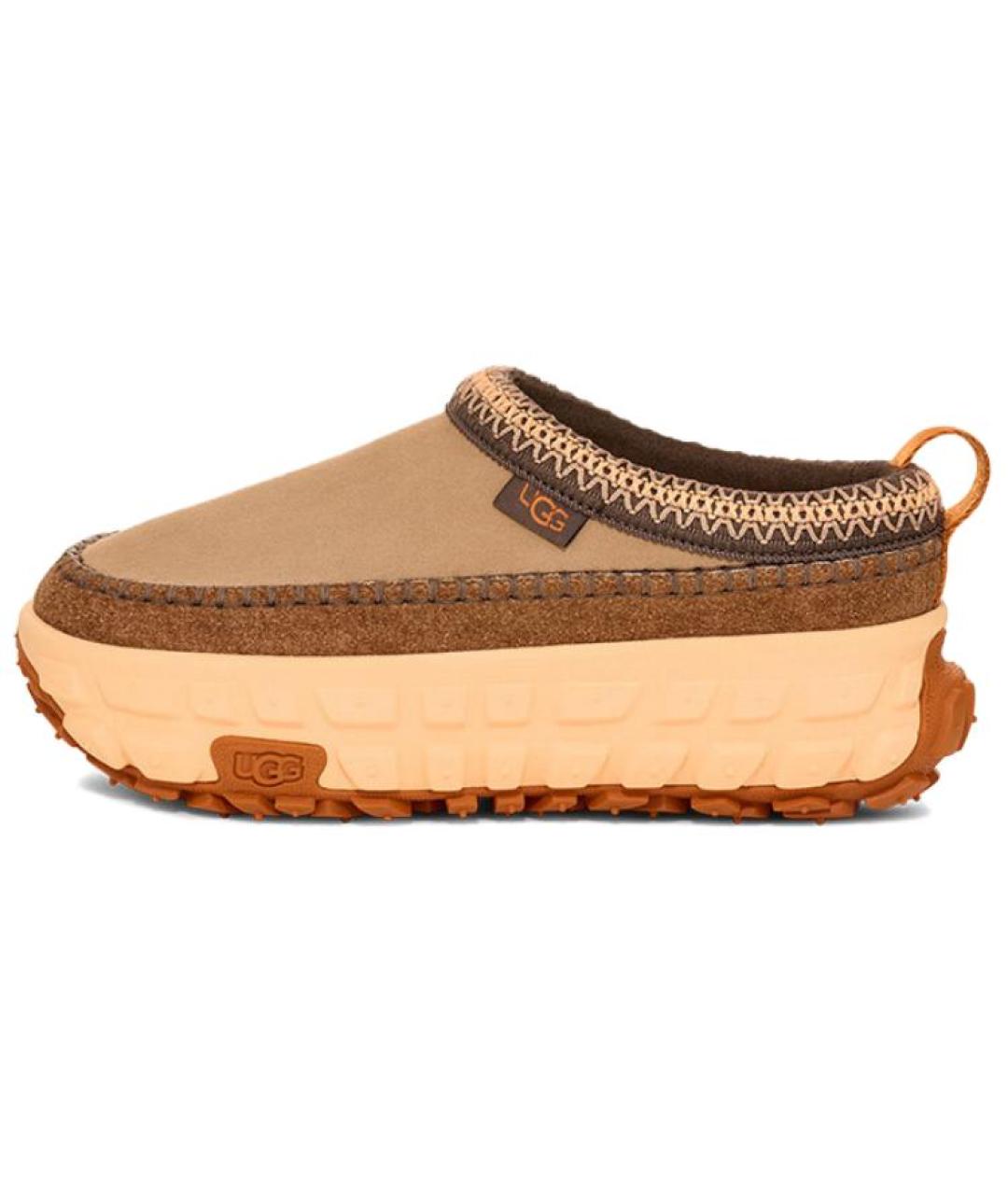 UGG AUSTRALIA Бежевые замшевые ботинки, фото 8