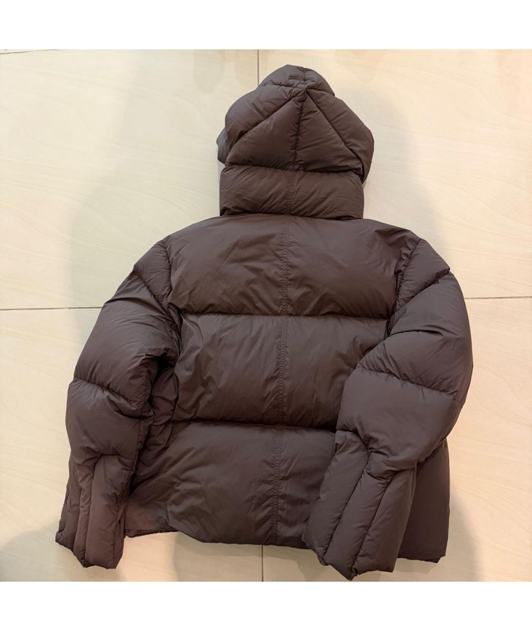 BACON Коричневый полиамидовый пуховик, фото 2