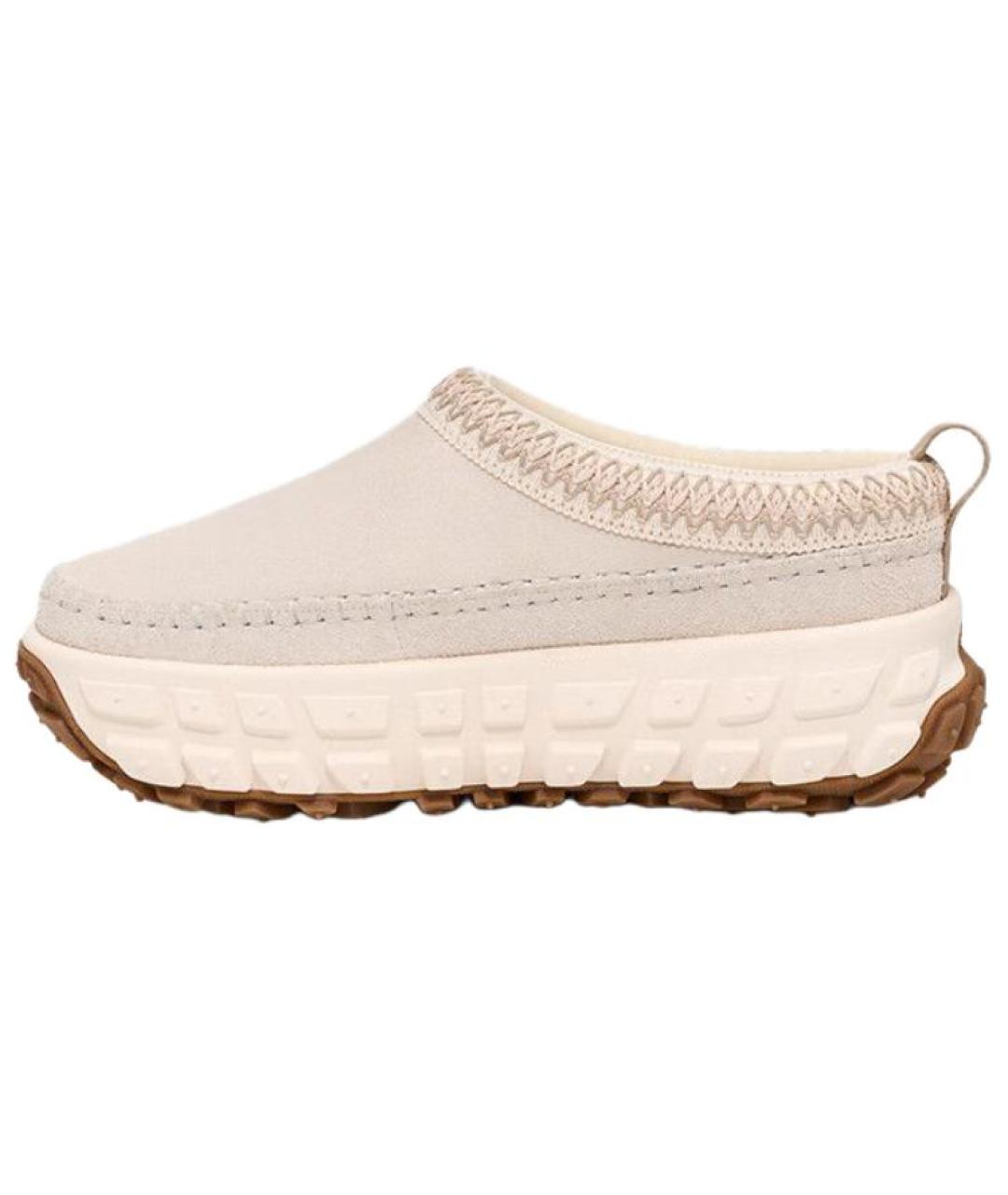 UGG AUSTRALIA Белые замшевые ботинки, фото 2