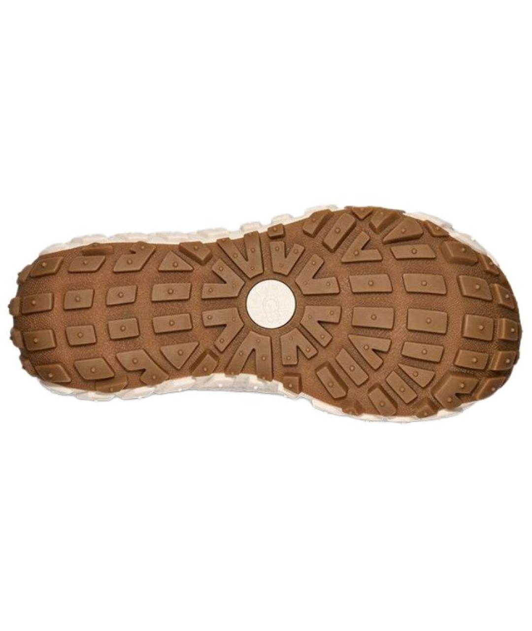 UGG AUSTRALIA Белые замшевые ботинки, фото 7