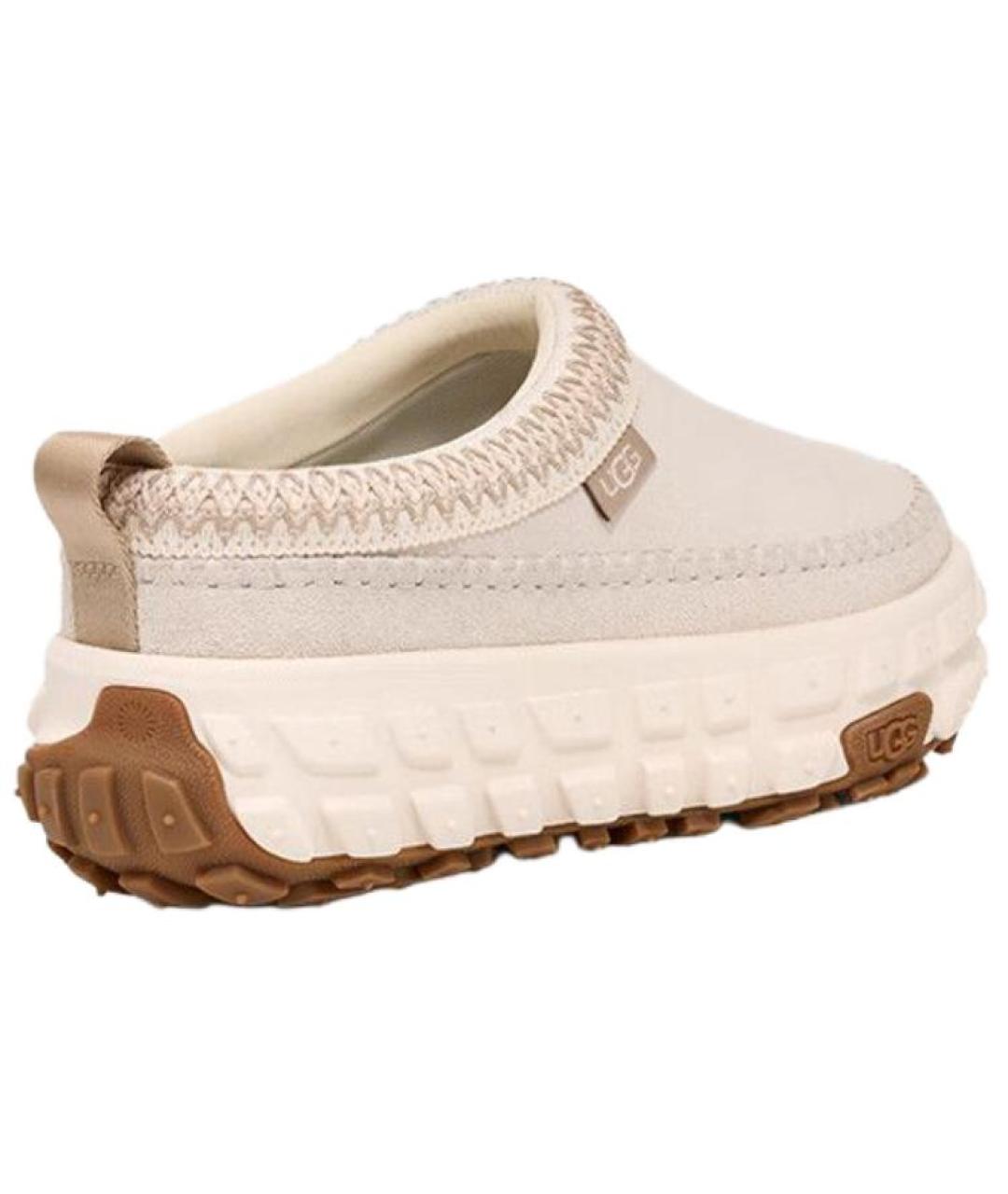 UGG AUSTRALIA Белые замшевые ботинки, фото 5