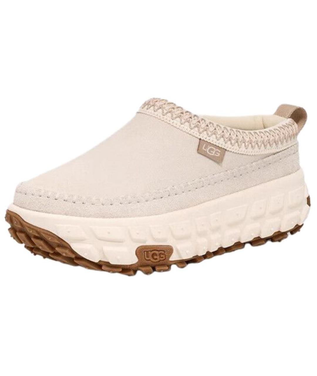 UGG AUSTRALIA Белые замшевые ботинки, фото 3