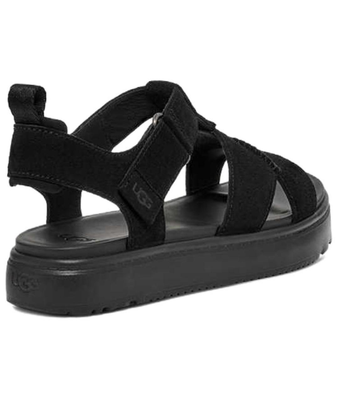 UGG AUSTRALIA Черные сандалии, фото 3