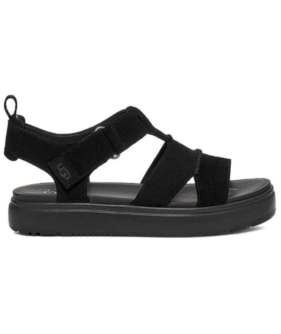 UGG AUSTRALIA Черные сандалии, фото 1