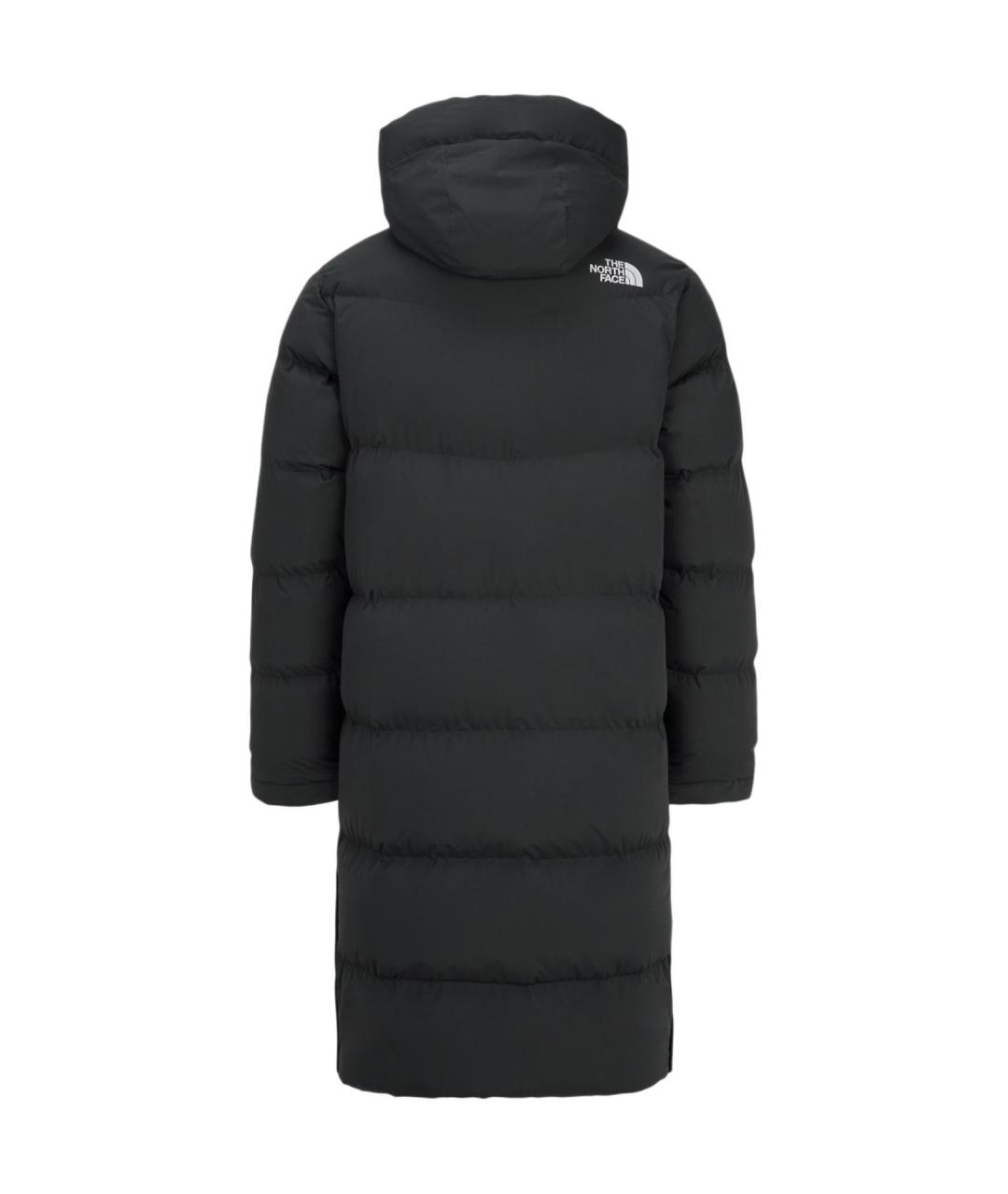 THE NORTH FACE Серый полиамидовый пуховик, фото 2