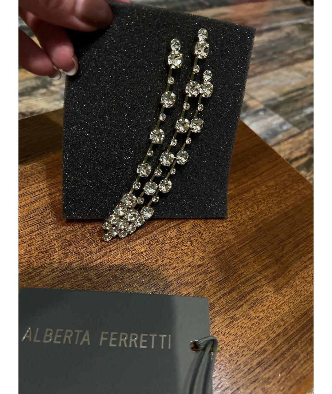 ALBERTA FERRETTI Белая металлическая булавка / брошь, фото 2