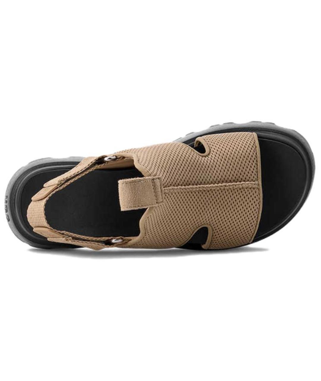 UGG AUSTRALIA Бежевые текстильные сандалии, фото 4