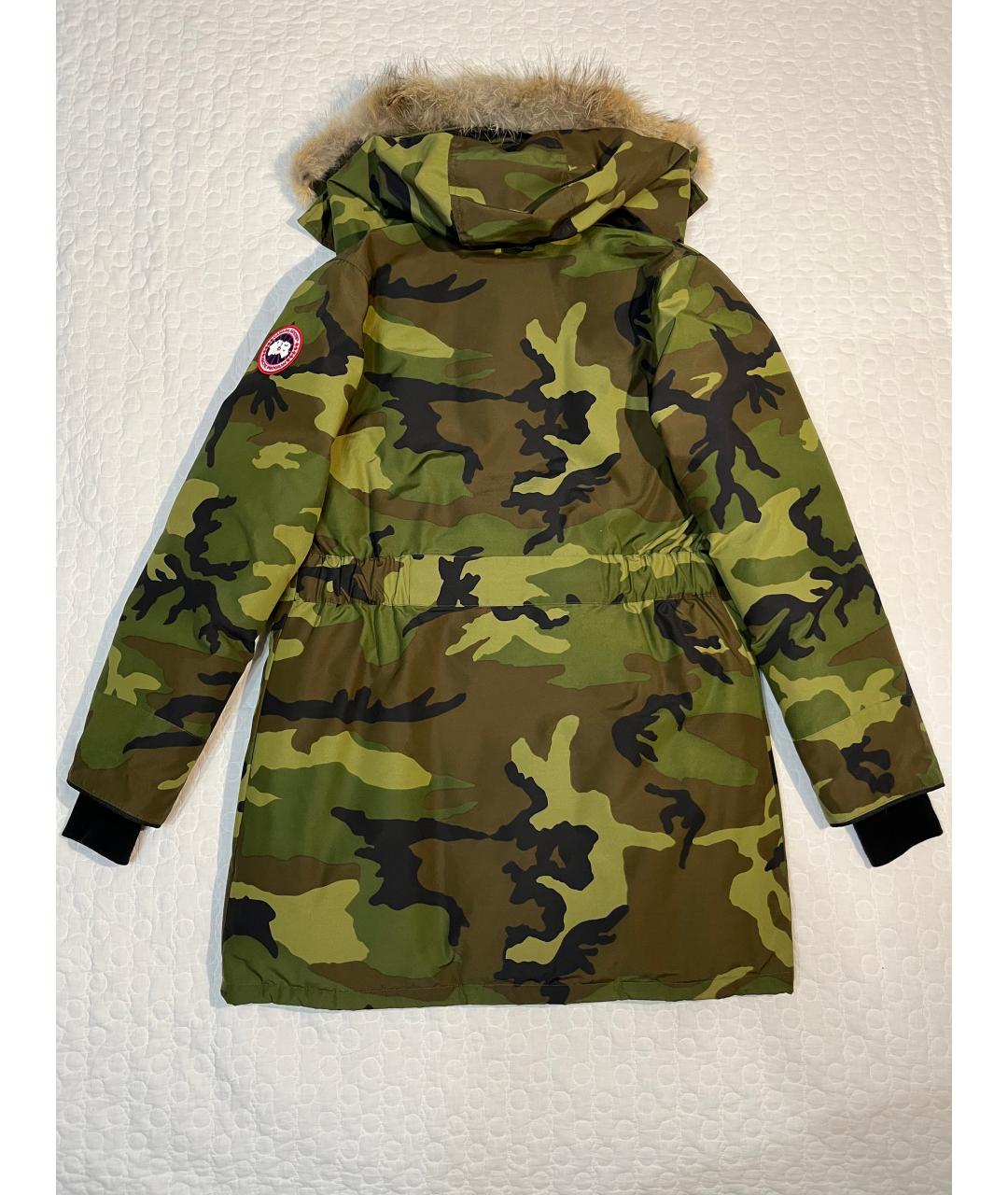 CANADA GOOSE Хаки полиэстеровая парка, фото 2