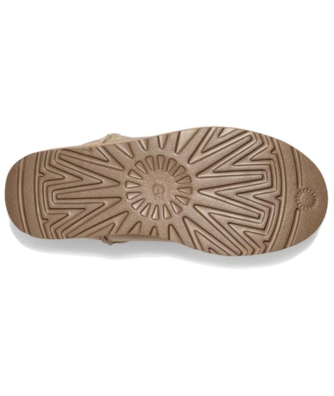 UGG AUSTRALIA Бежевые ботинки, фото 6