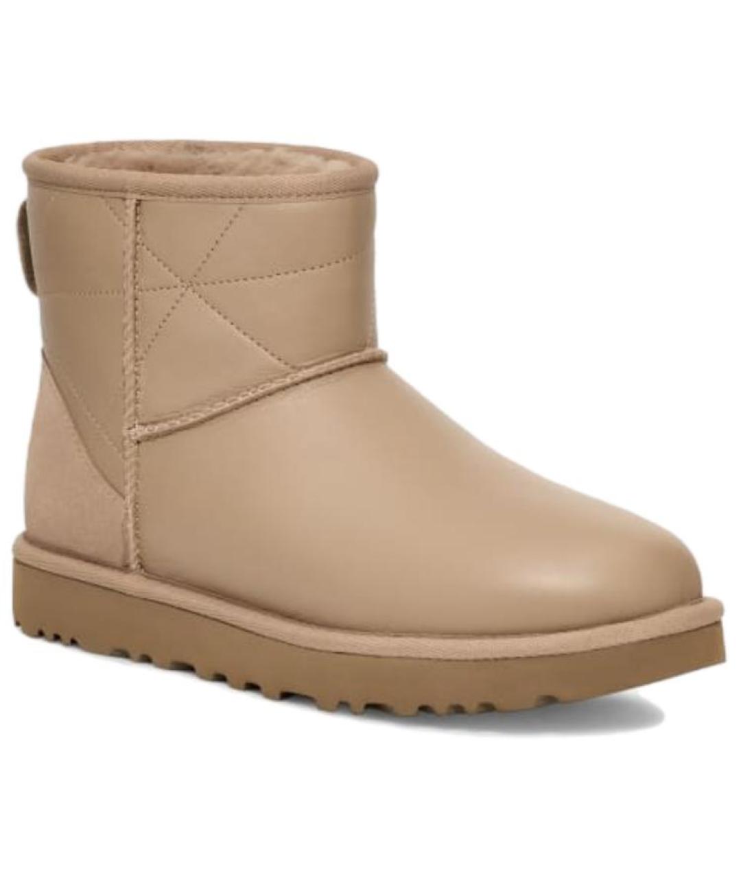 UGG AUSTRALIA Бежевые ботинки, фото 3
