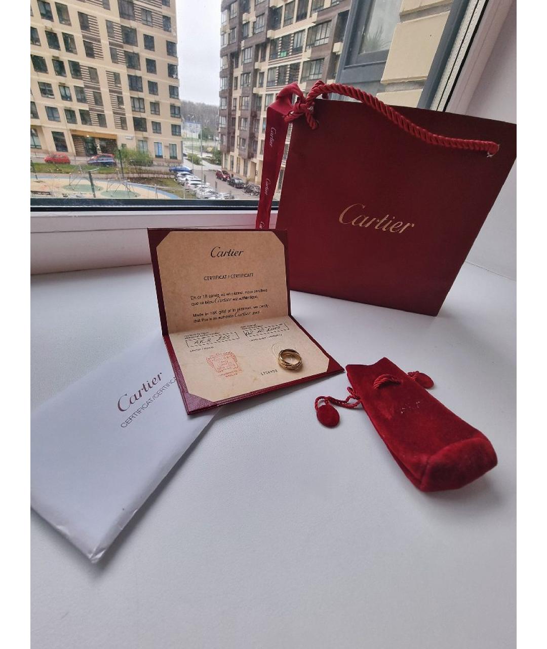 CARTIER Золотое кольцо из розового золота, фото 4