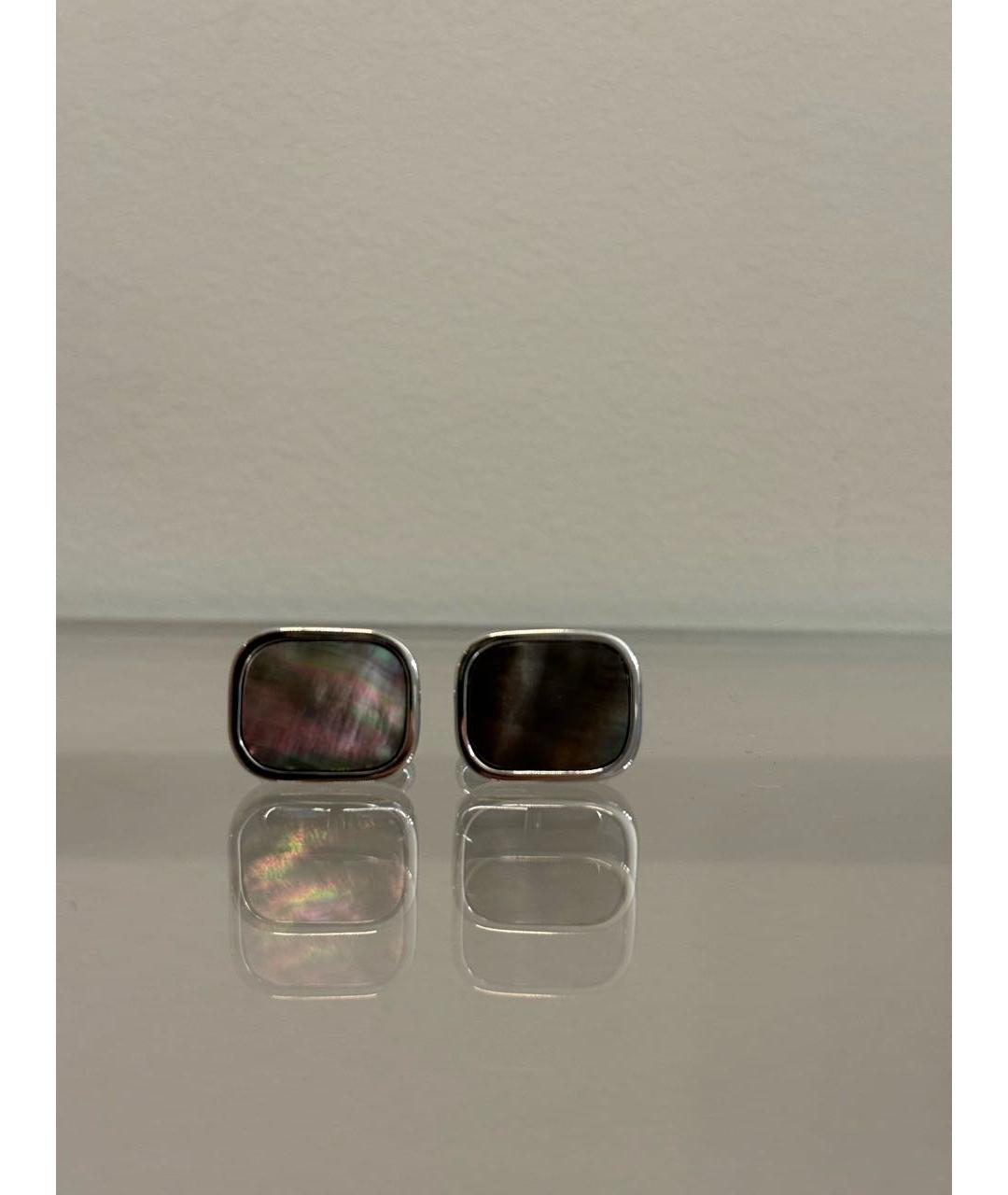 MERCURY Серебряные запонки из белого золота, фото 9