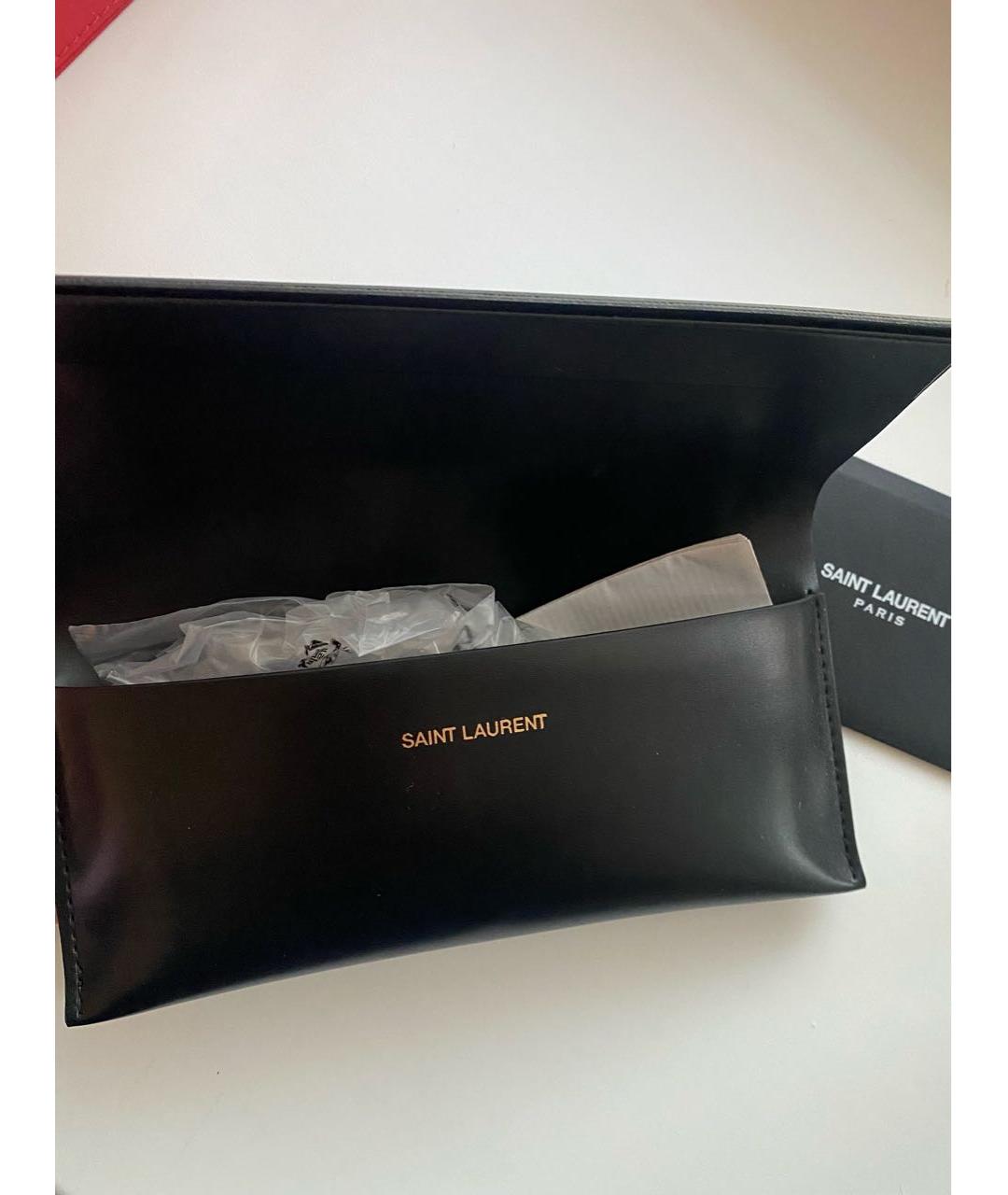 SAINT LAURENT Мульти пластиковые солнцезащитные очки, фото 5