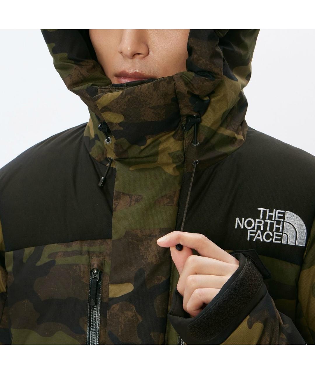 THE NORTH FACE Зеленый пуховик, фото 3