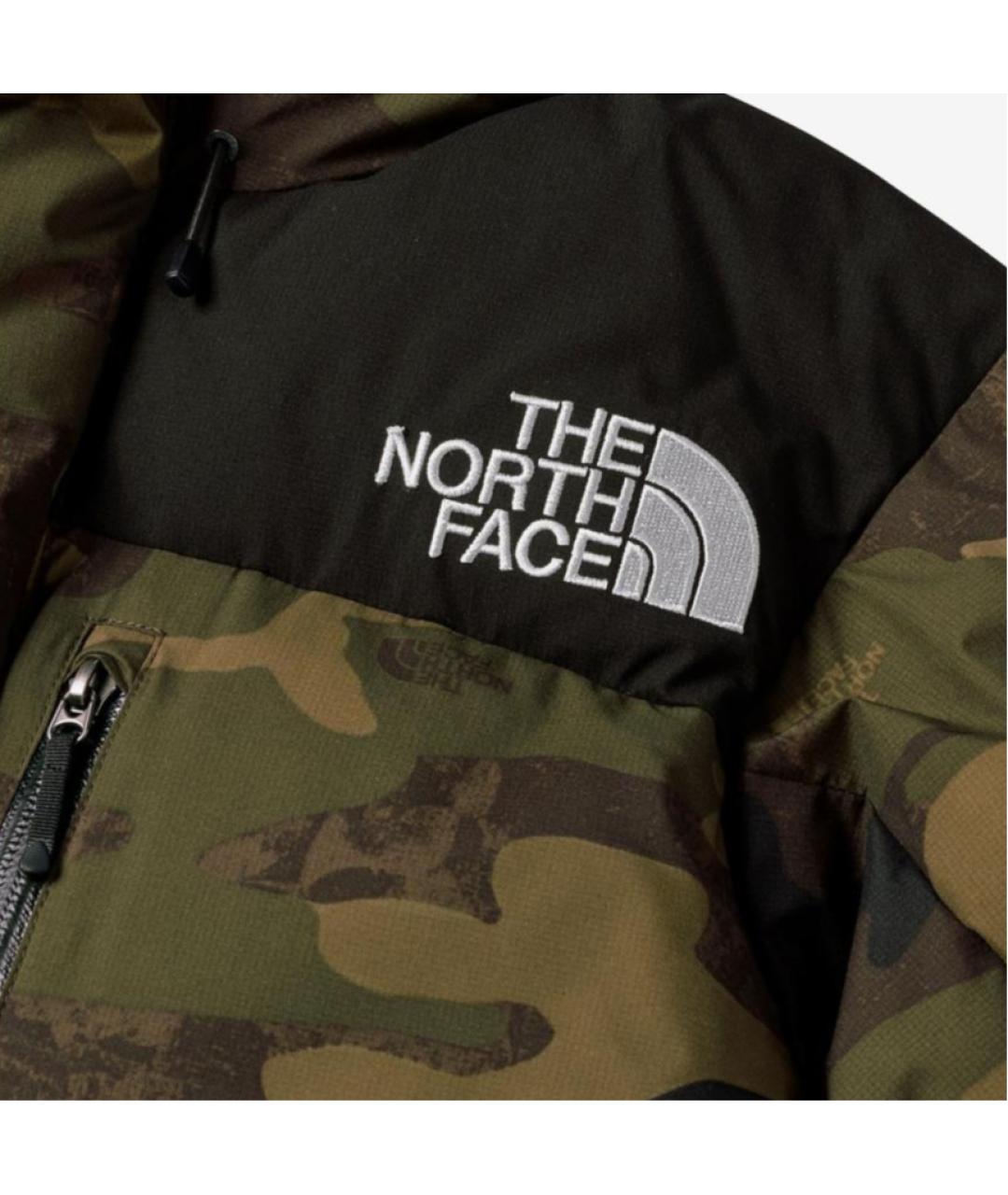 THE NORTH FACE Зеленый пуховик, фото 4