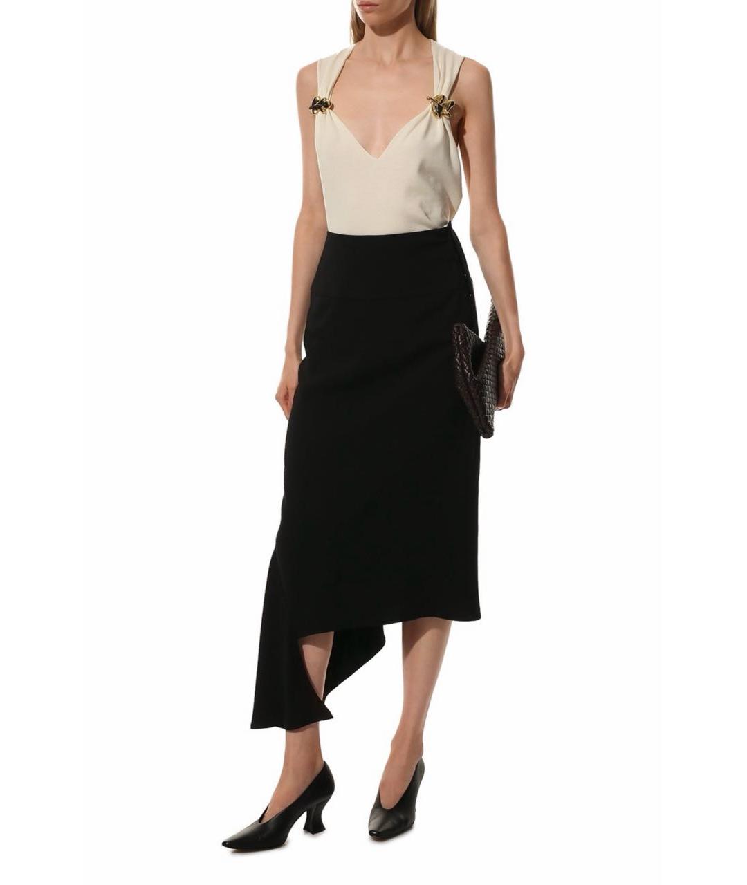 BOTTEGA VENETA Черные кожаные туфли, фото 5