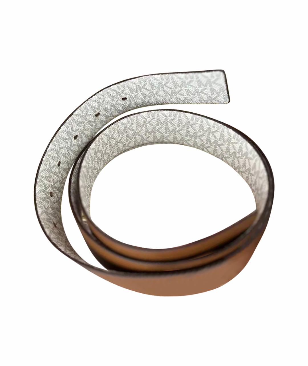 MICHAEL KORS Бежевый ремень, фото 1