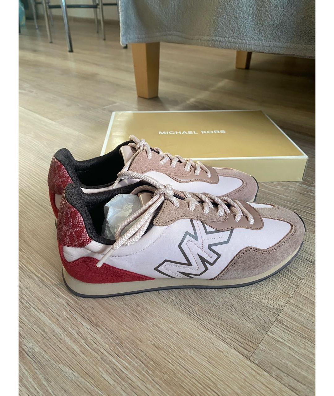 MICHAEL KORS Розовые кроссовки, фото 7