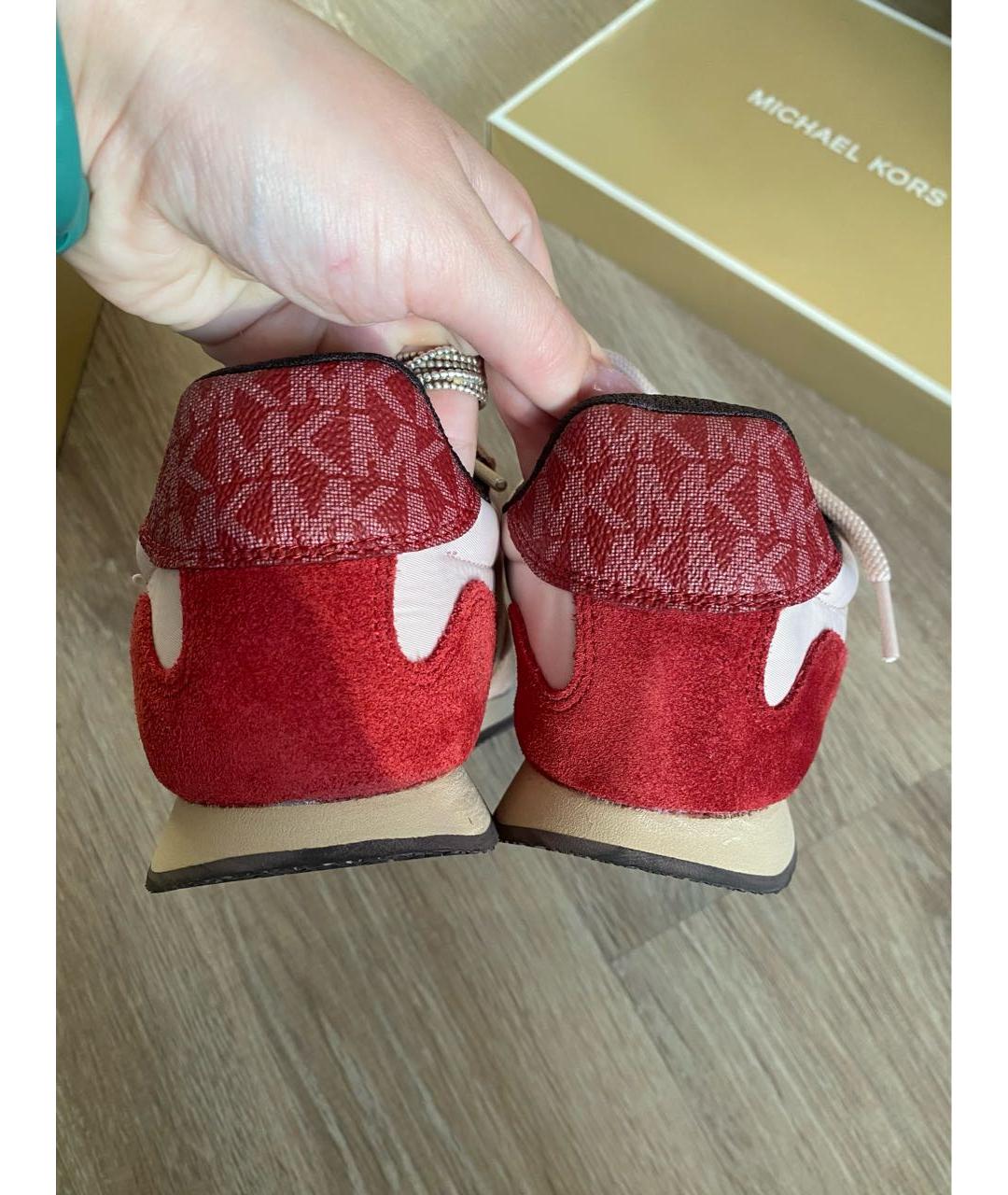 MICHAEL KORS Розовые кроссовки, фото 4