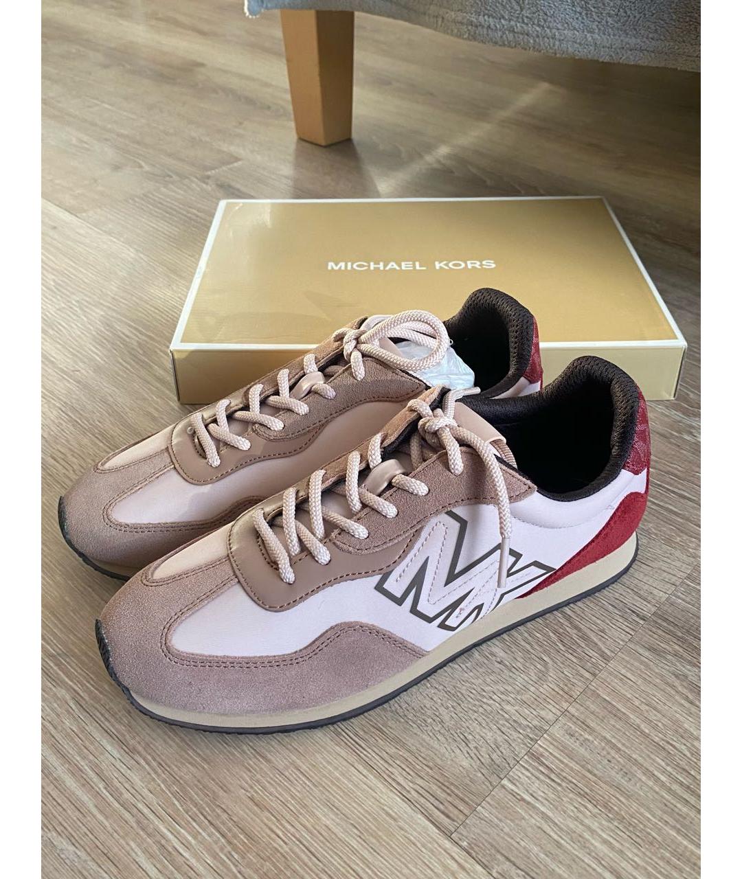 MICHAEL KORS Розовые кроссовки, фото 2