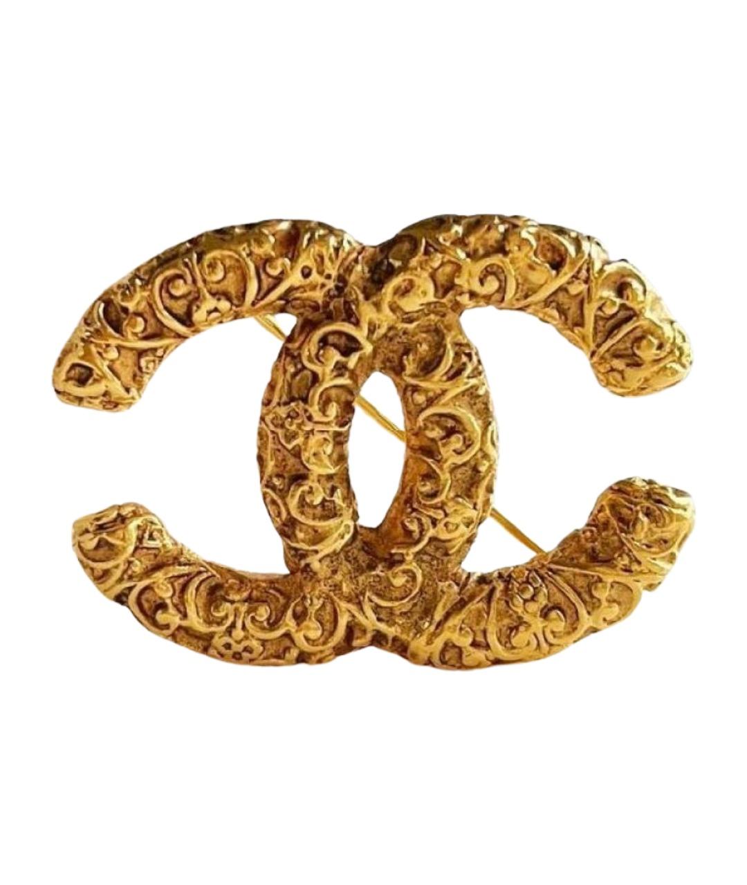 CHANEL Золотая булавка / брошь, фото 1